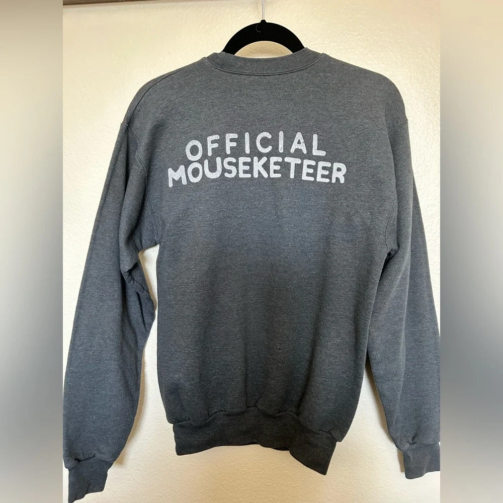 Disney Mickey Mouse grey crew neck sweater. - Picture 2 of 5